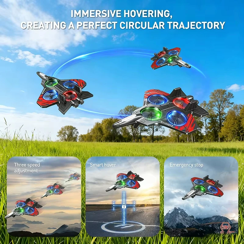 Drone Rc Fighter Jet - Novo Helicóptero de Controle Remoto E72
