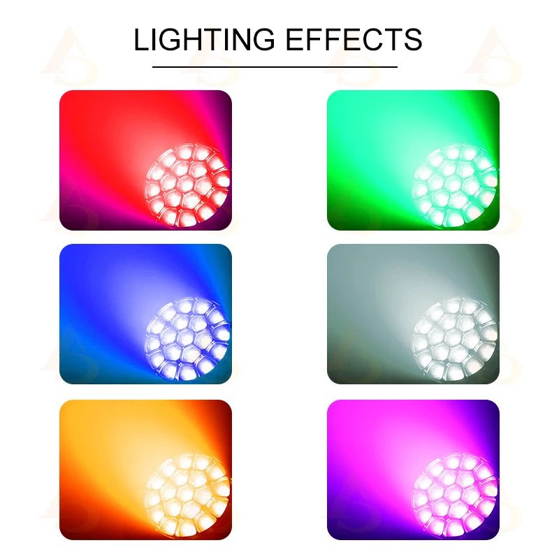 mini 19x40W RGBW LED Bee Eye Moving Head Light Fieryzeal Beam Wash DMX512 per Wedding Bar Club Party DJ Disco Stage Effect Light