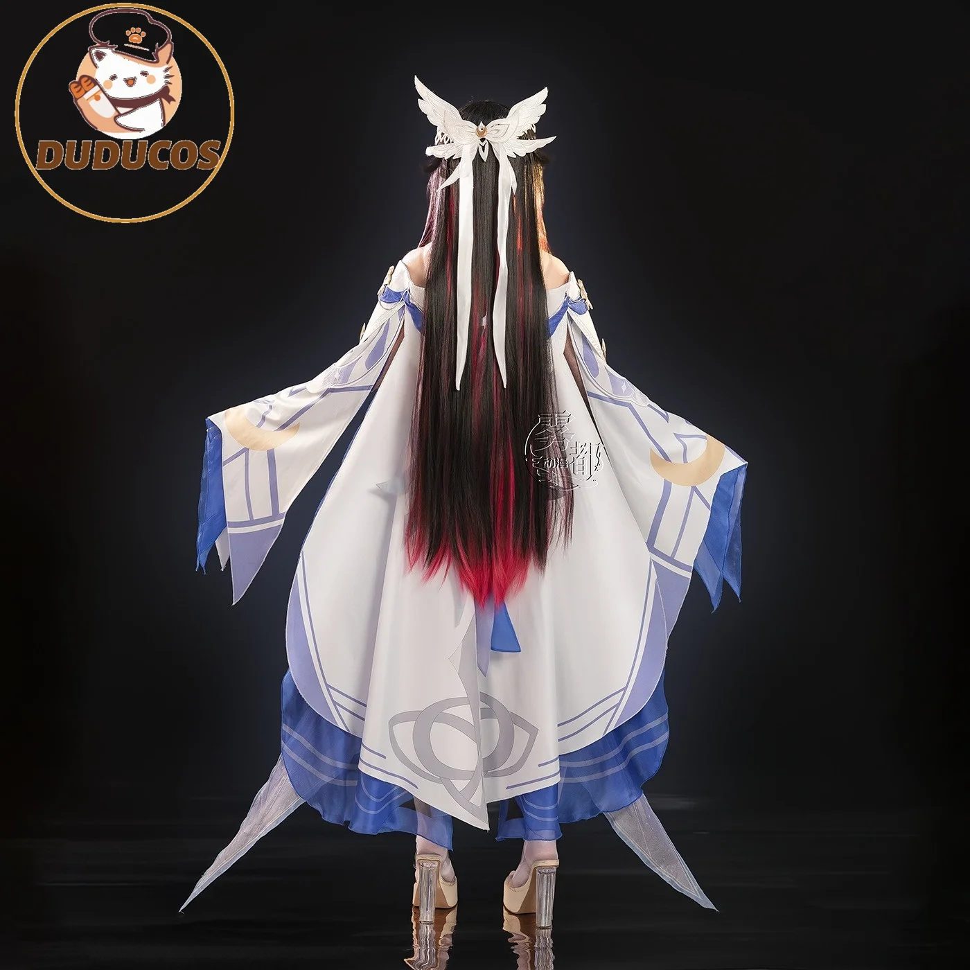 Columbina Cosplay Costume jeu Genshin Impact DUDU-SR Nod-Krai femmes robe blanche Columbina chanson de Welkin lune Cosplay