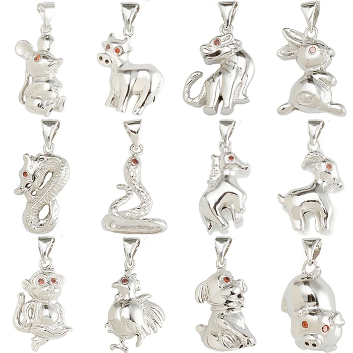 999-pure-silver-pendant-women's-zodiac-animal-sign-silver-jewelry-sheep-monkey-chicken-pig-fashionable-world-style-necklace