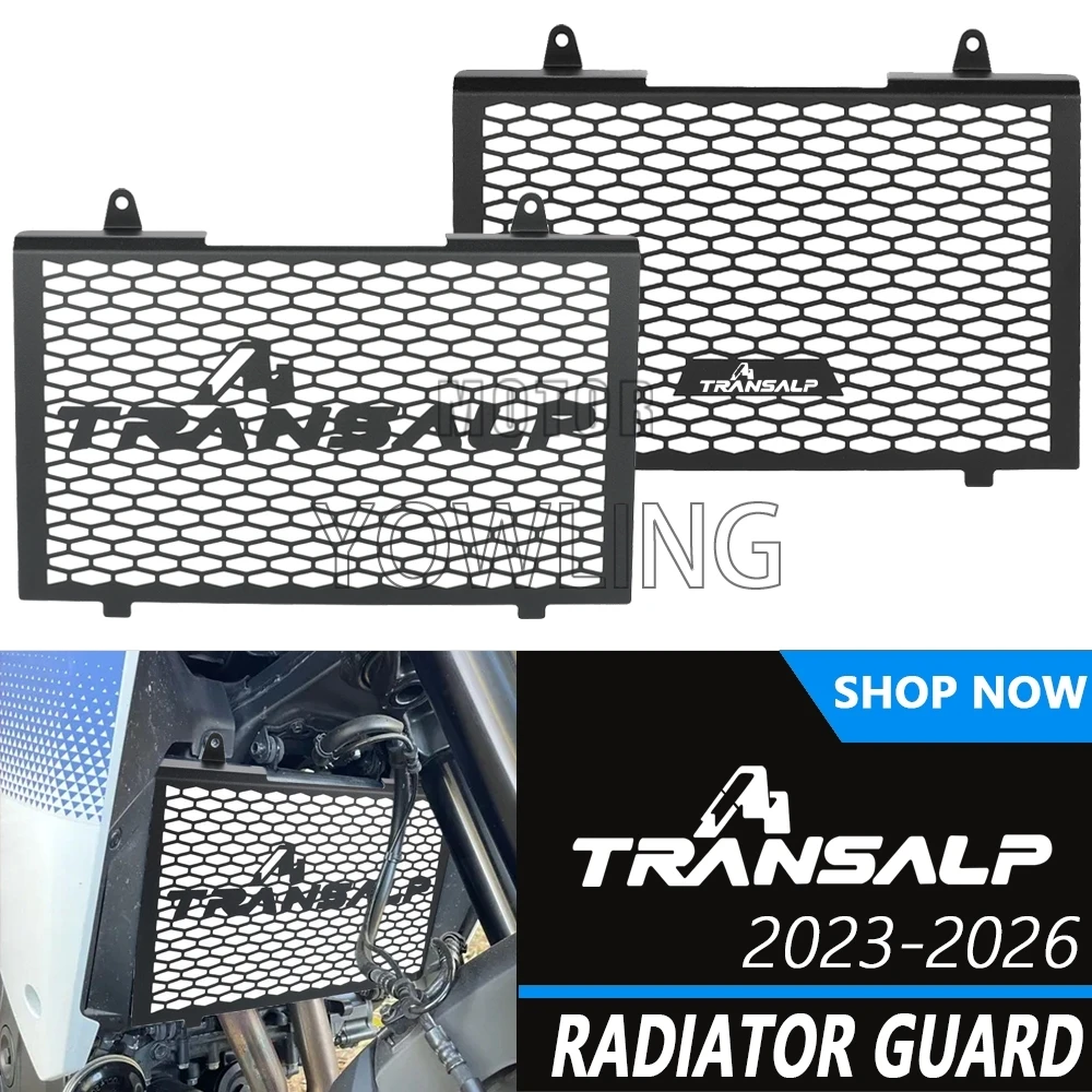 

For Honda XL750 TRANSALP 750 2023 2024 2025 2026 Motorcycle Radiator Guard Grille Cover Protector Accessories Cooler Protection