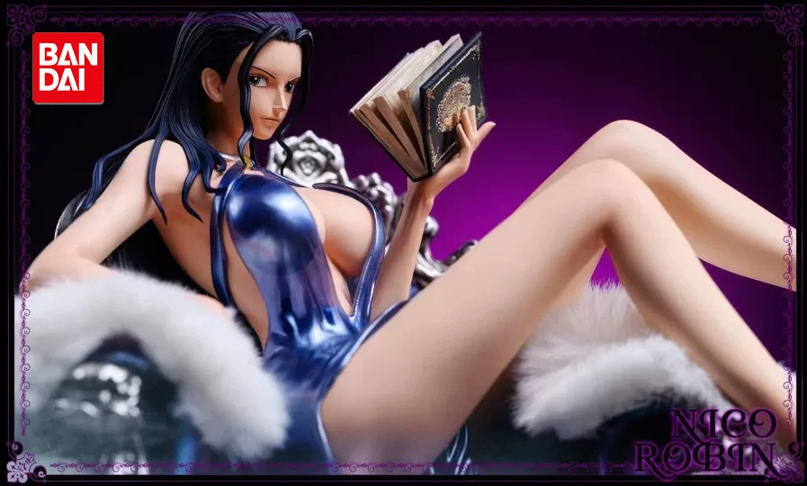 17CM One Piece Nico Robin Figures Sofa Robin Action Figures Anime Collection PVC Model Doll Toys Collectibles Birthday Gifts