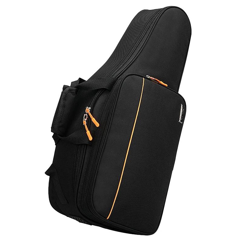 

Saxophone Gig Bag Oxford Cloth Alto Sax Thickened Backpack with Double Shoulder and Extra Storage Space Loaded Music