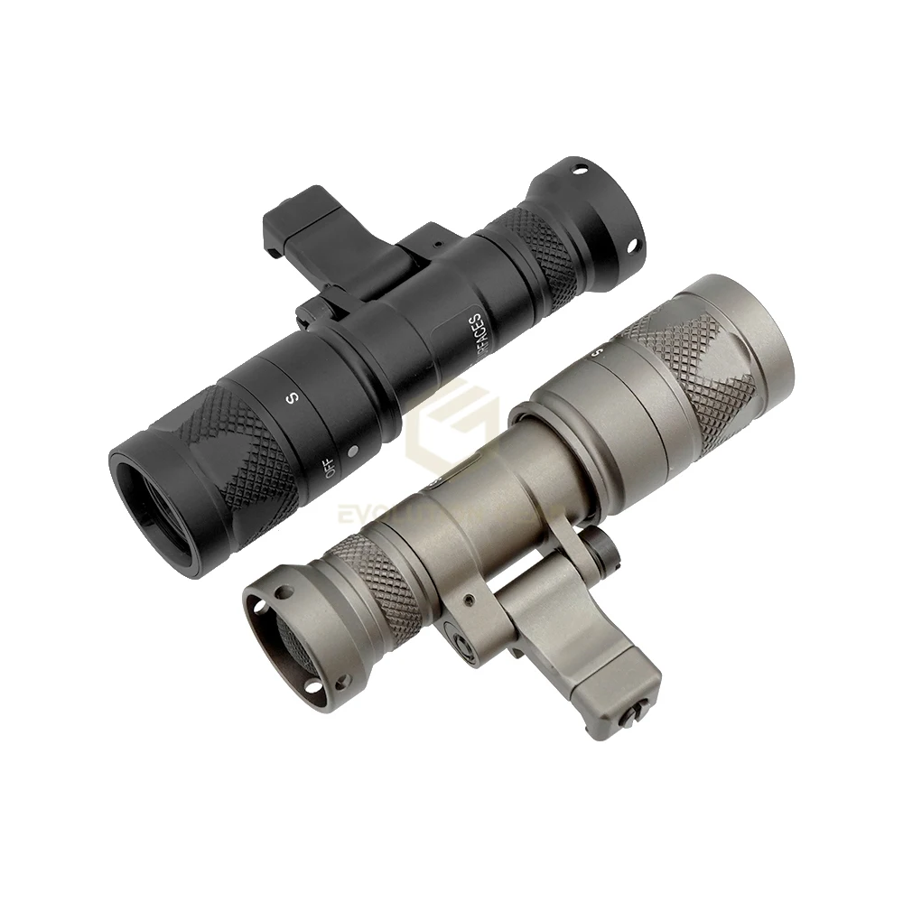 M340V Mini Version Scout Light Tactical Flashlight Strobelight Infrared Scout Light Pro W MLOK Adapter W 20mm Picatinny Rail