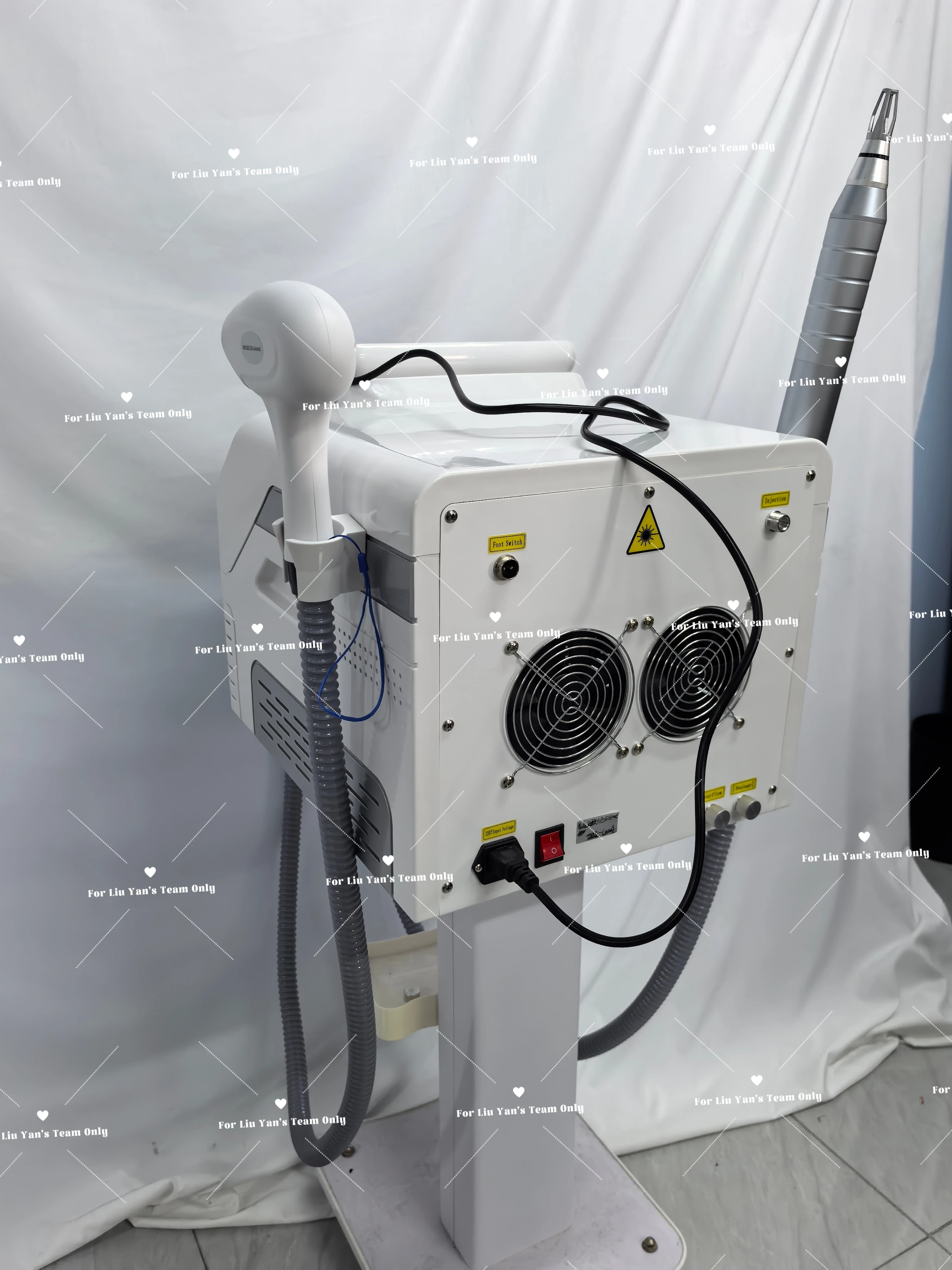 

Professional 2IN1 Diode Picosecond Laser System 808/755/1064nm Hair Removal Tattoo Eliminate Mole Freckle Acne Scar Treatment