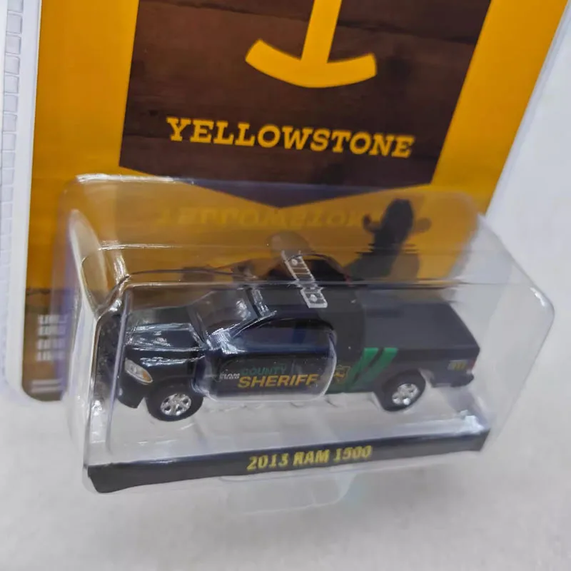 Greenlight Diecast 1:64 2013 Ram 1500 سبيكة محاكاة نموذج سيارة معدنية مجموعة ثابتة زينت عطلة لعبة هدية تذكارية