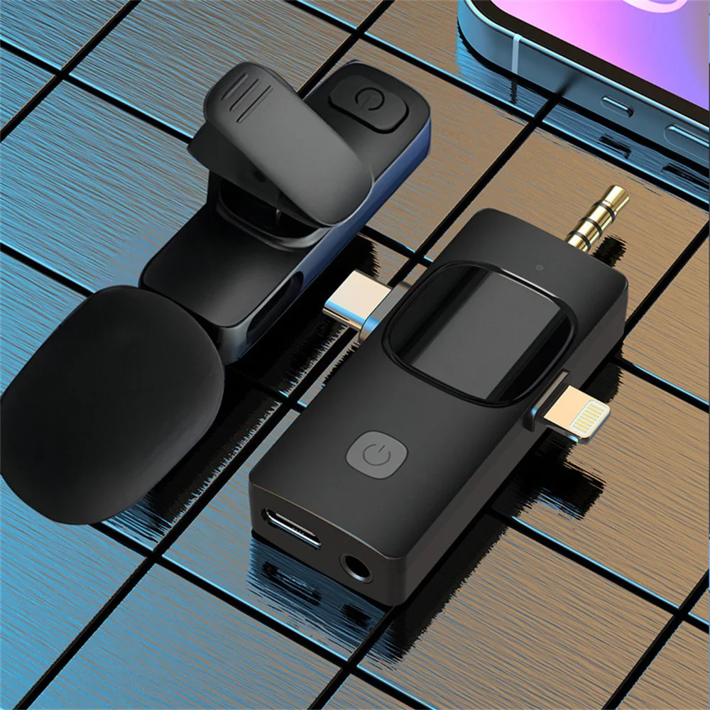 Noise 3-in-1 Wireless Lavalier Microphone Plug and Play Lapel Wireless Mic  Noise Reduction Clip-on Microphone for Live Broadcast Vlog - Aliexpress Deal
