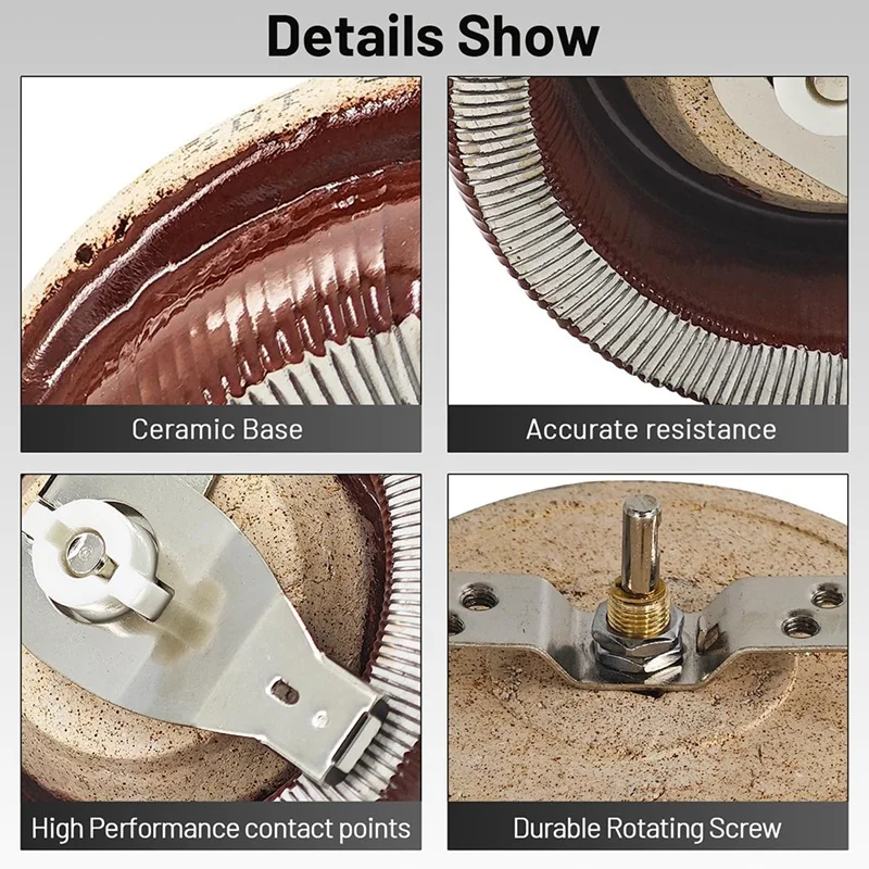 Reostato MAKE-M5090-C M5090C 150W 64 Ohm Reostato Compatível com Soldador SA-200 SA-250 CL1,2,3 IIID 300D 200D