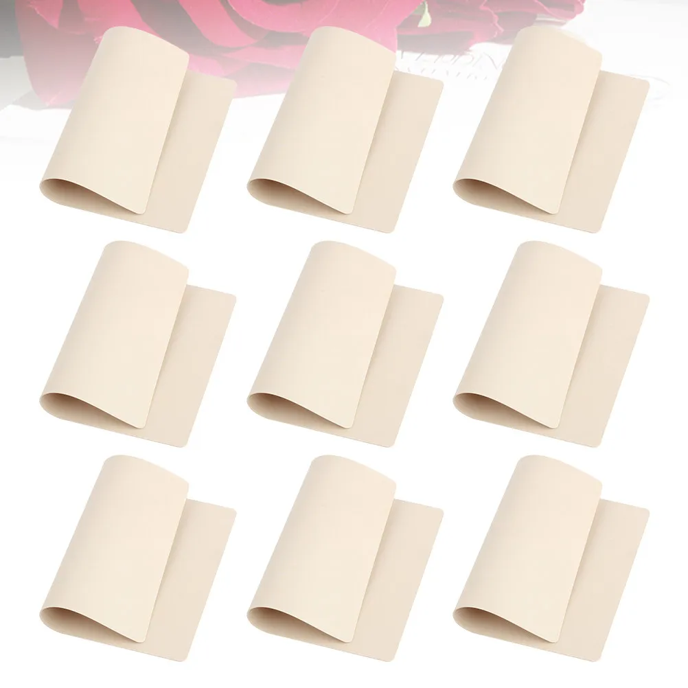 

15Pcs Blank Skin Tattooing Practice for Microblading Eyebrow Artists Realistic Human-Like Texture Flexible Double-Sided Use