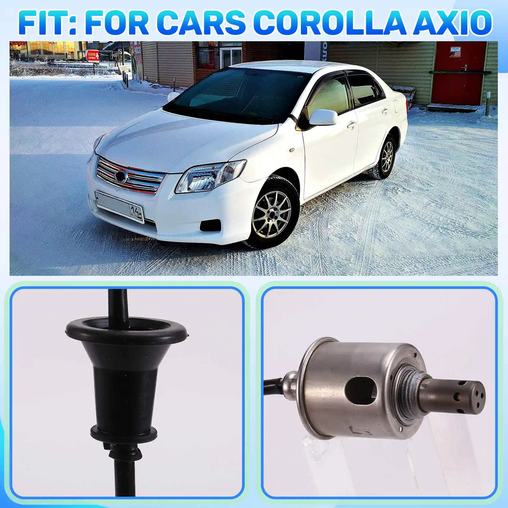 

A73X-89465-12870 Датчик кислорода Задний датчик кислорода для Toyota Corolla Axio Датчик соотношения воздуха и топлива