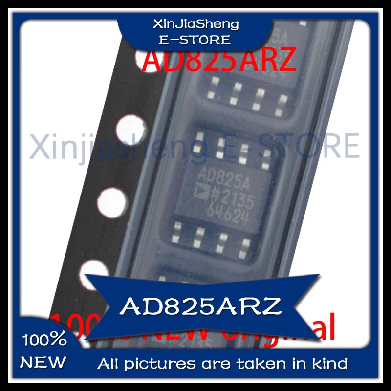 10PCS/LOT AD825ARZ AD825AR AD825A AD825 SOP-8 HIGH SPEED FET INPUT AMPLIFIER 100% New Original IC Chip In Stock