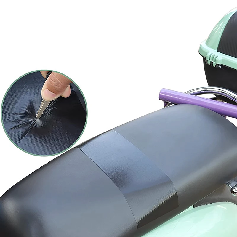 

Sofa Car Seats Handbags Jackets Furniture Shoes First Aid Patch Leather Patch DIY Black Self Adhesive Leather Repair Tape