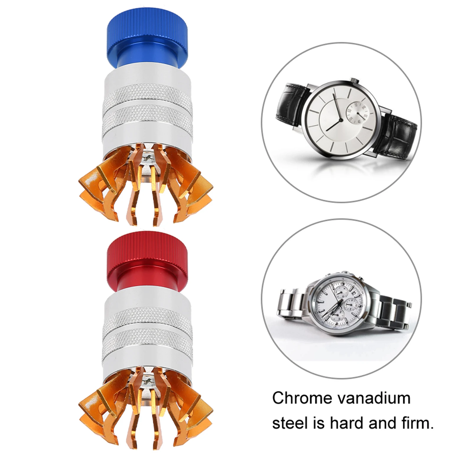 مشاهدة البلاستيك كريستال رفع كريستال إزالة إدراج أداة إصلاح الساعة لفتاحة إزالة غطاء علبة الساعات