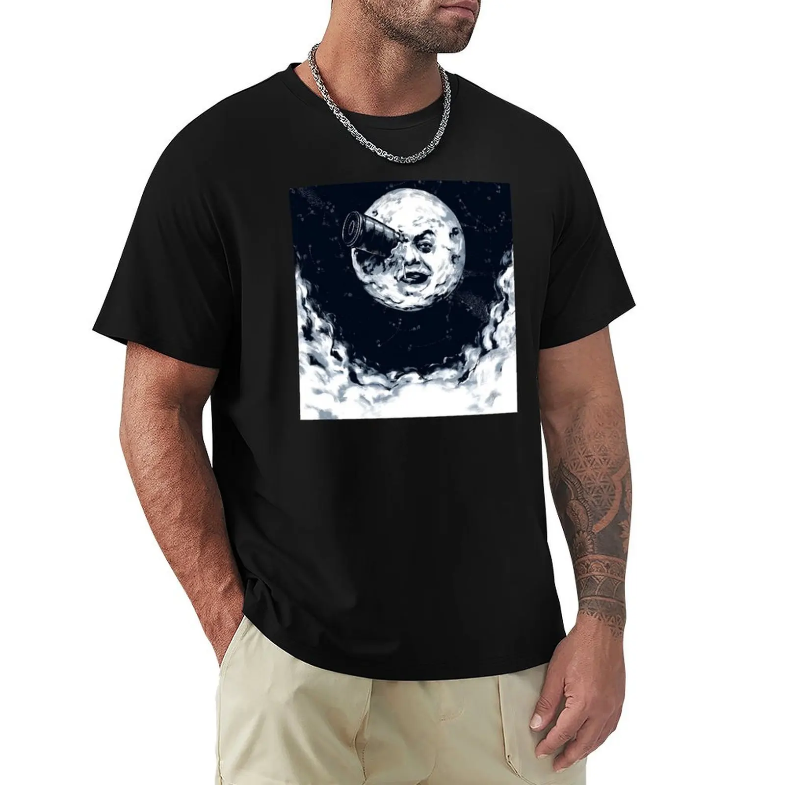 George melies 1902 T-Shirt cotton t shirts high quality T-Shirt