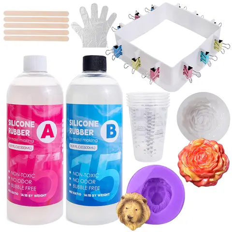 8 best sales सिलिकॉन मोल्ड बनाने की किट - №3