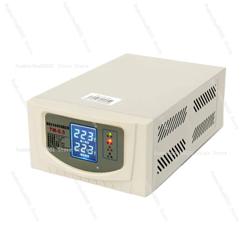 

Voltage Regulator Household TM Series Single Phase Automatic Small AC Voltage Regulator 5kva 8kva 220v