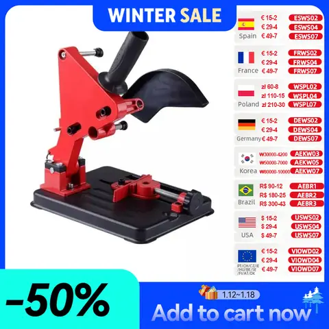 Angle Grinder Support Stand for 100-125mm Allsome