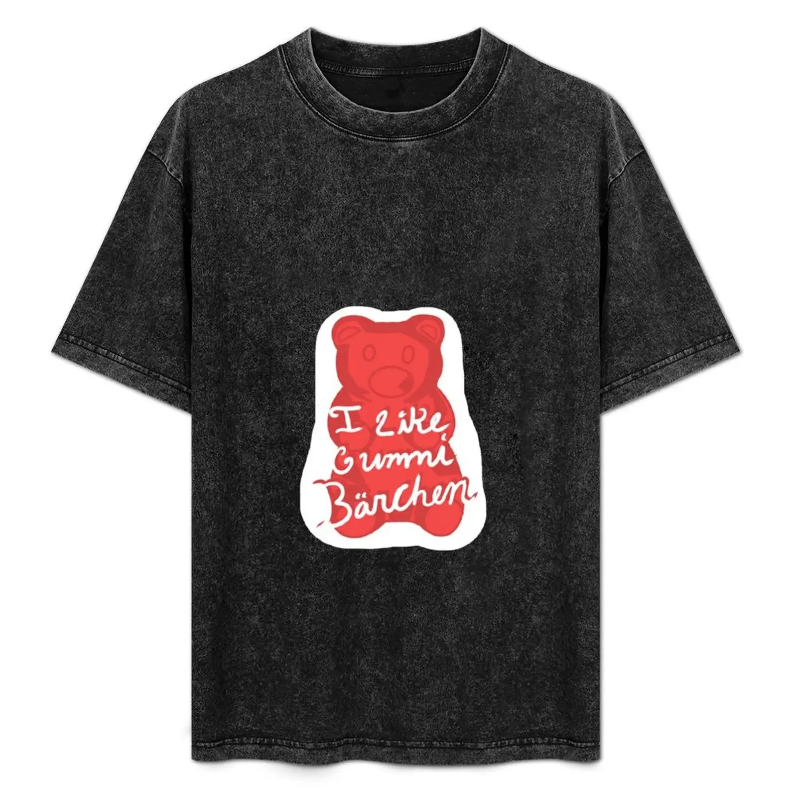 

I like Gummi Barchen red T-Shirt baggy shirts blue archive essential t shirt black t shirts for men