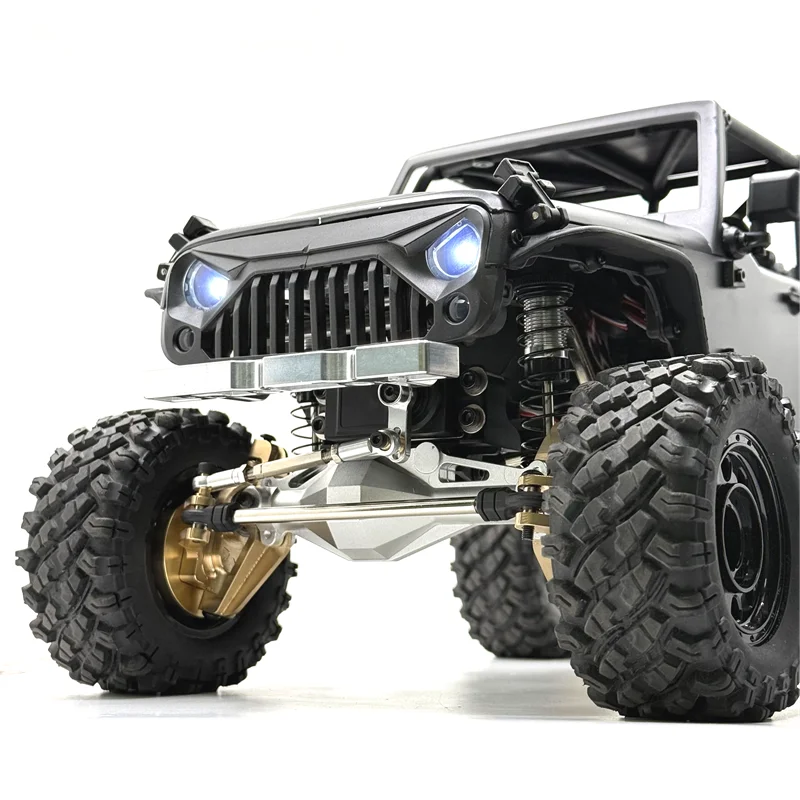 Adecuado para Meijiaxin H12Y H12Y + RC coche varilla de tracción de engranaje de dirección de Metal, brazo de engranaje de dirección, actualización de piezas fácilmente dañadas