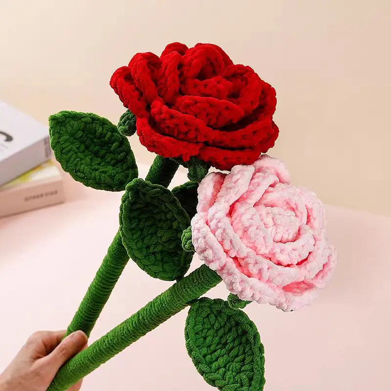 Ramos de girasoles y rosas de peluche suaves de 45cm, decoración de mesa para el hogar, regalos creativos para el Día de la madre, cumpleaños, Navidad y graduación