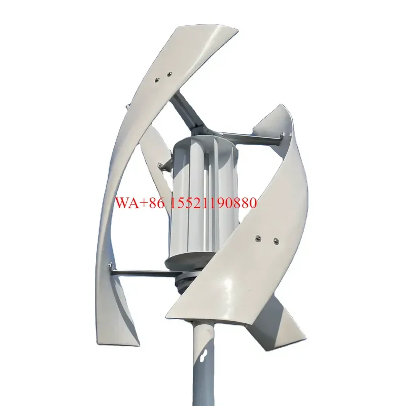 WMWMNU for 500W 800W 1Kw 2Kw 3Kw 10Kw 12V 24V 48V 96V Vertical Axis Wind Turbine for Home Use Generator for Wind Power