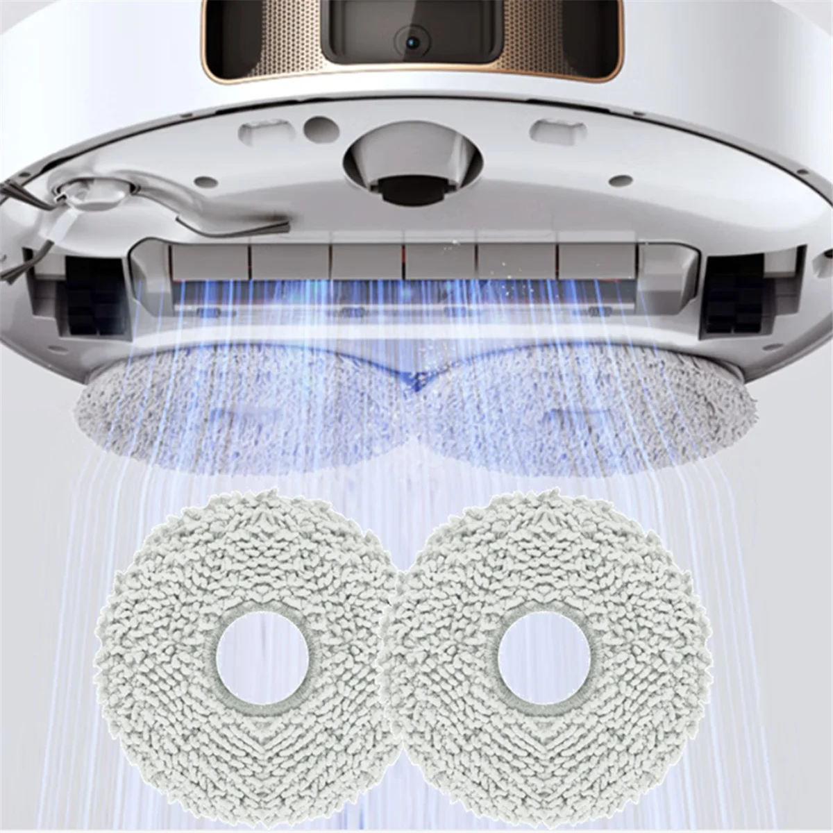 27PCS for Q MaxV / P10 Pro Robot Vacuums Replace Part Main Side Brush Filter Mop Cloths Dust Bag