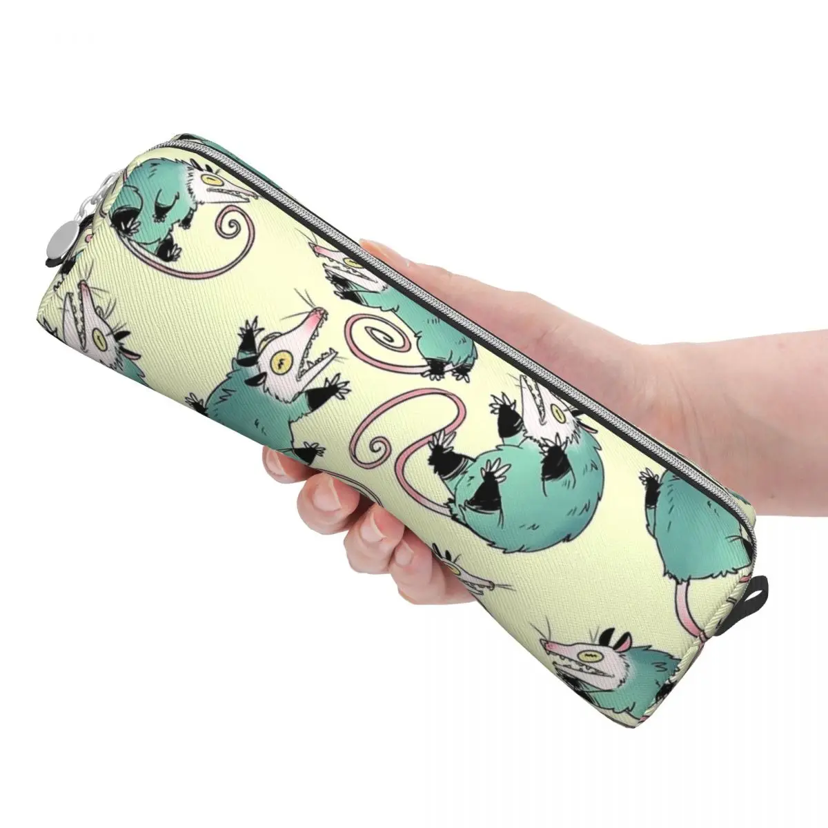 Trash Cats Opossum Possum Pencil Cases Pen Holder Bag Student Big Capacity School Supplies Cosmetic Pencil Pouch