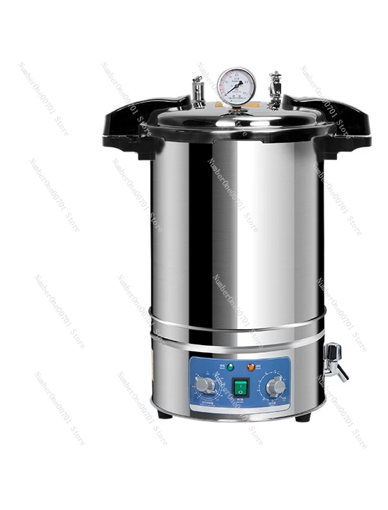 Portable autoclave High temperature steam sterilization Laboratory food Vertical reverse pressure sterilizer