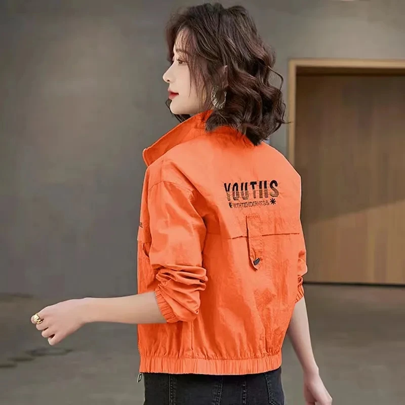 2026 New Sunscreen Coat Women's Summer Outerwear Breathable Joker UV Protection Sun-Protective Clothing Jacket Thin Female Tops