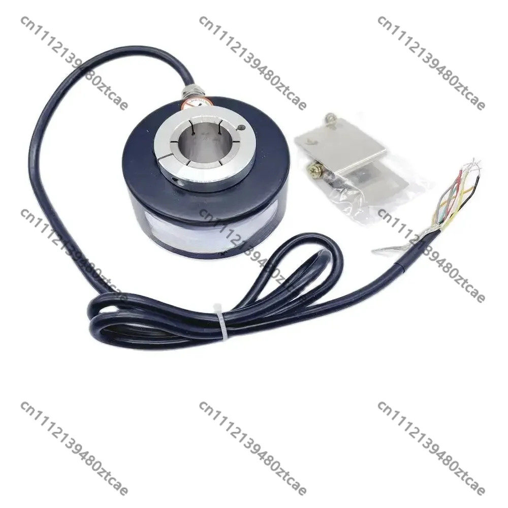 80mm Outer Hollow Shaft Rotary Encoder 18/20/30mm Inner Bore DIY Pulse Speed Position Measuring Sensor