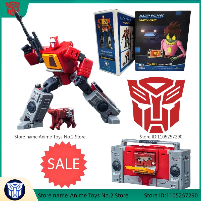 

Transformer have inventory and collectibles MS-B17 Blaster Action Doll Birthday Gift Model Collectible Original Box Trendy Gift