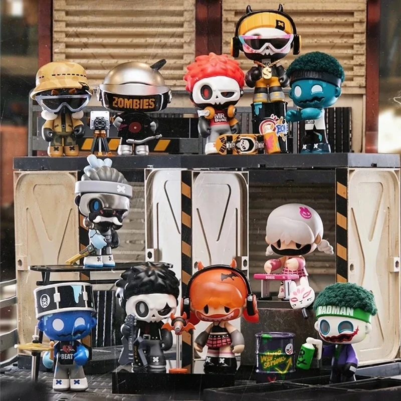 

Mr.Bone Junior 2.0 Live In A Zombie World Series слепая коробка крутой мальчик-сюрприз аниме фигурка тайна домашний декор игрушка изысканные подарки