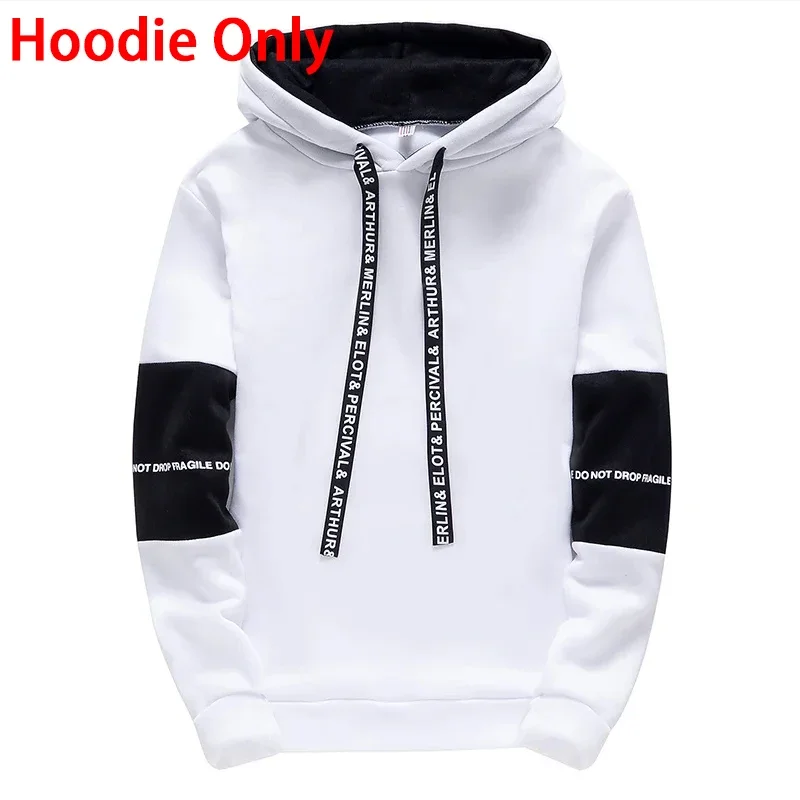 Tracksuit for Man Casual Hooded Sweatshirts Outdoors Sports Jogging Men's Clothing Autumn Winter Fashion Single Hoodies Pants view 5