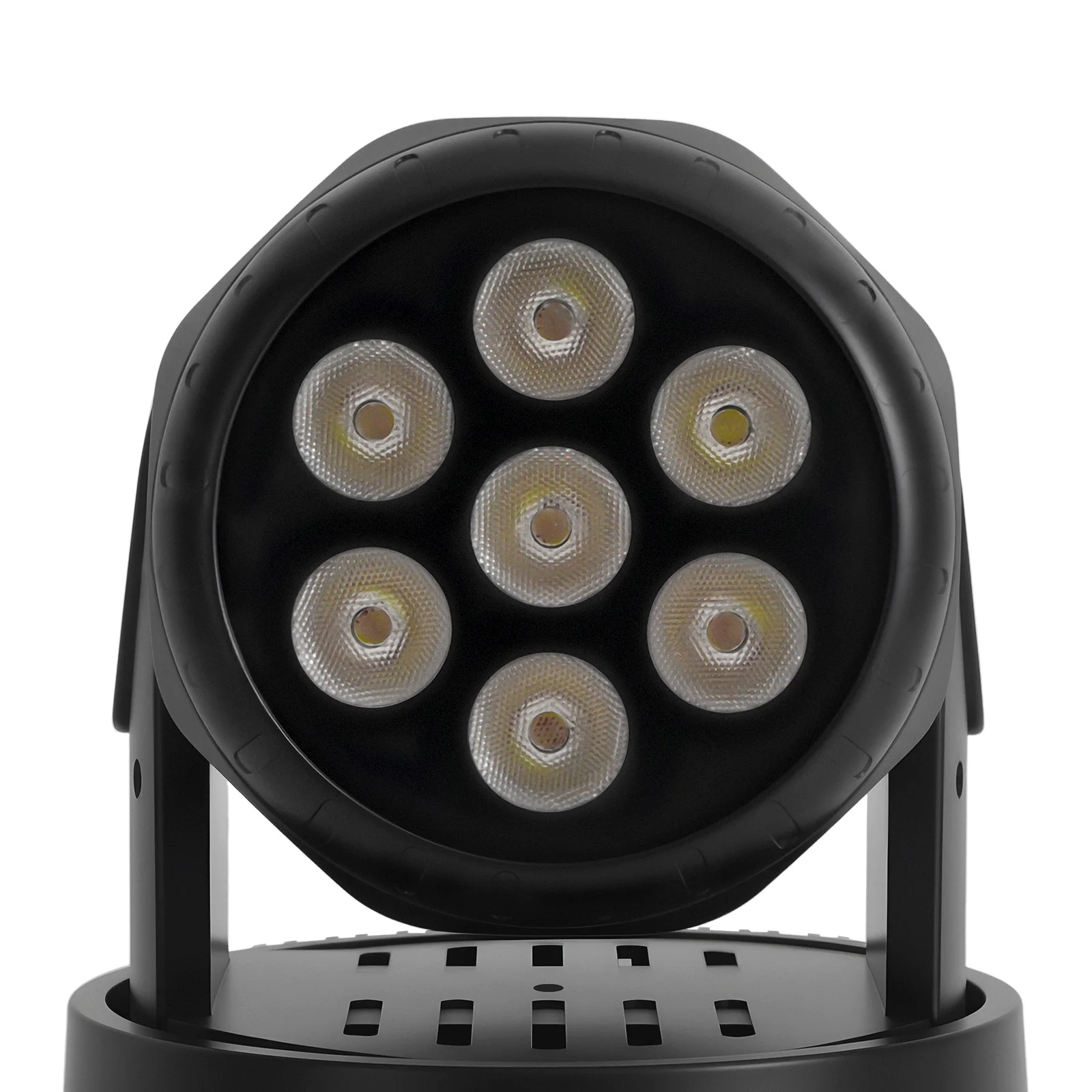 7x10W Moving Head LED Wash Licht RGBW 4in1 Party-Licht DMX 512 für DJ Disco Hochzeit Party Nachtclub Licht-Performance – Detail 4