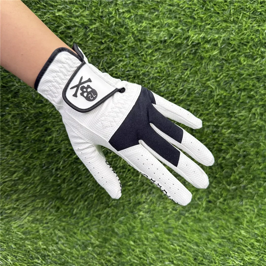 

Перчатки для гольфа Одноместные мужские сотовые противоскользящие силиконовые износостойкие дышащие перчатки для гольфа для левой руки Специальные.