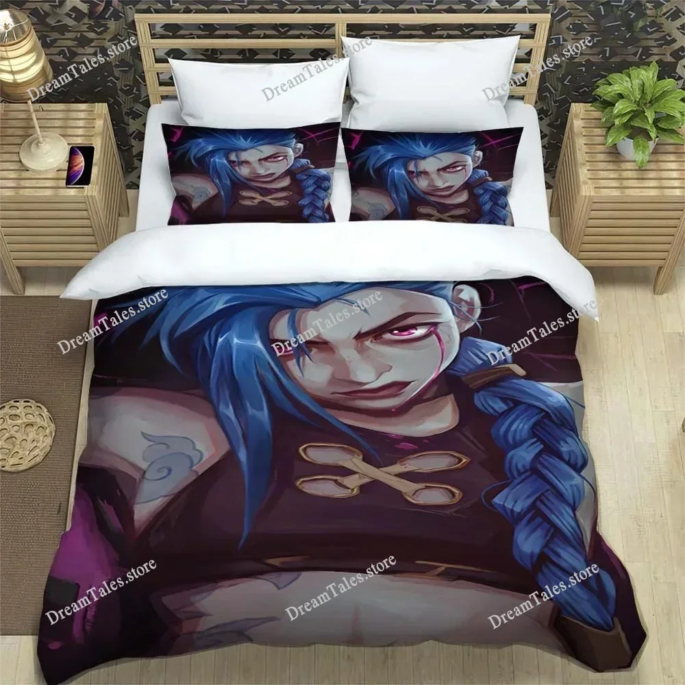 

Cartoon Anime Bedding Customizable Three Piece Set of Student Bedding Comfortable and Soft Comforter Bedding Sets Luxury Gift741