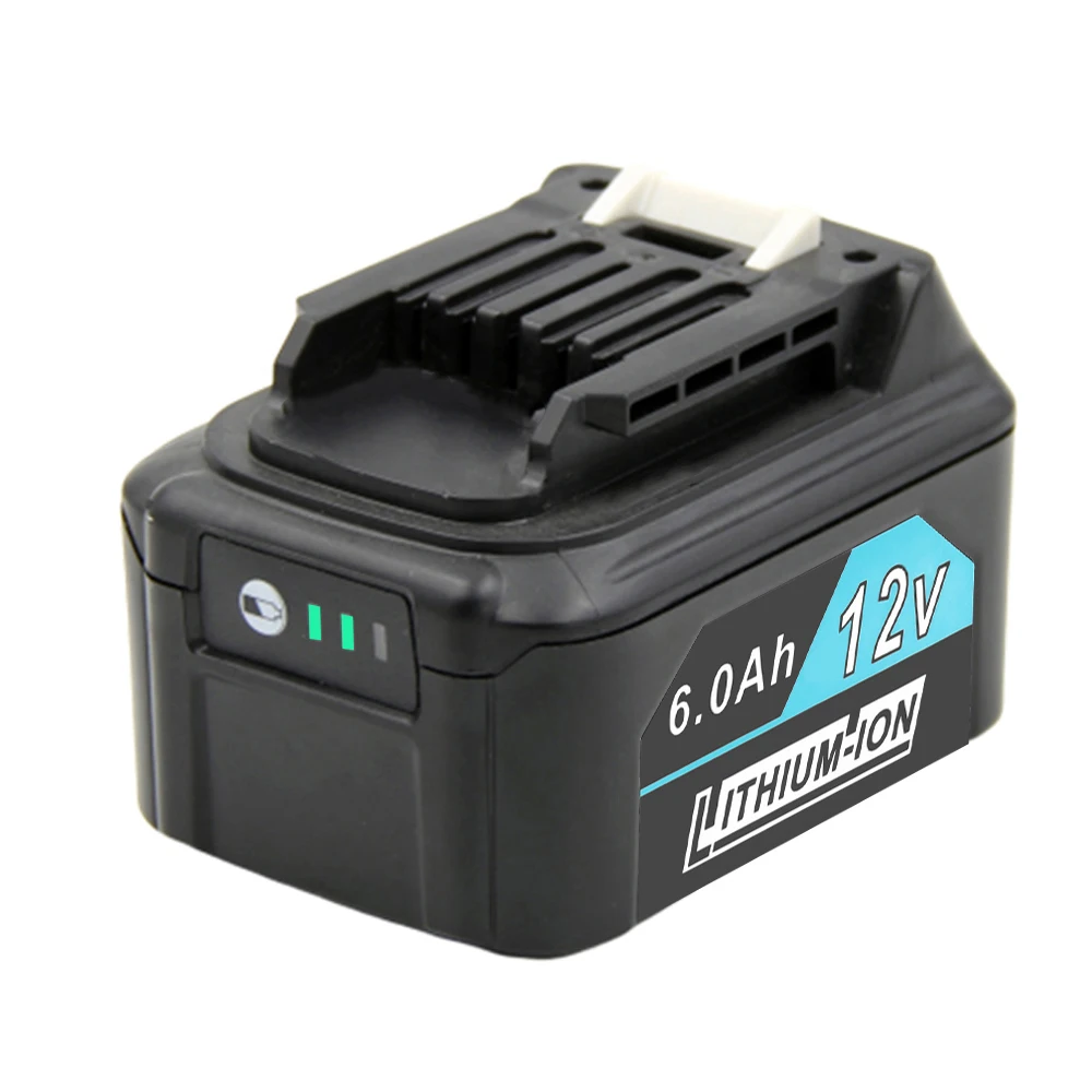 12V 6.0Ah Rechargeable Battery Power Tools Replaceable Battery For Makita BL1021B BL1041B BL1015B BL1020B BL1040B