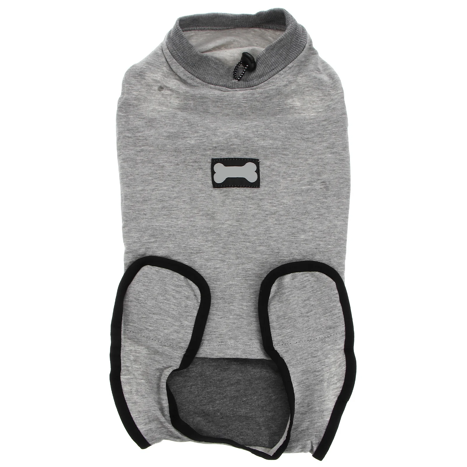 

1Pcs Cat Sterilization Recovery Suit Soft Breathable Post-Operation Clothes Weaning Anti-Licking Protection Size M Grey