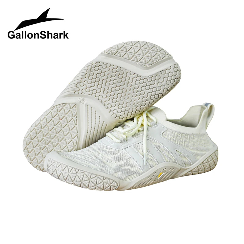 

Кроссовки GallonShark с широким носком для босоногой ходьбы, дышащие вязаные нескользящие кроссовки для пауэрлифтинга и тренировок в зале