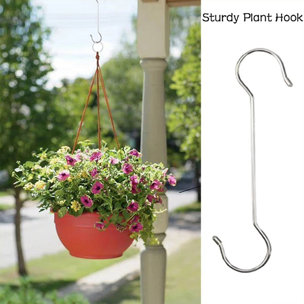 5pack lot Stainless Steel Metal Hooks For Multifunctional Solution Wide Application S Shaped Hooks