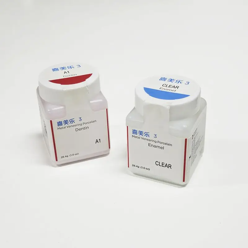 Dental Porcelain Powder Series Ceramco3 Dental Material Body Porcelain Incisal Transparent Metal Veneering Porcelain 28.4g