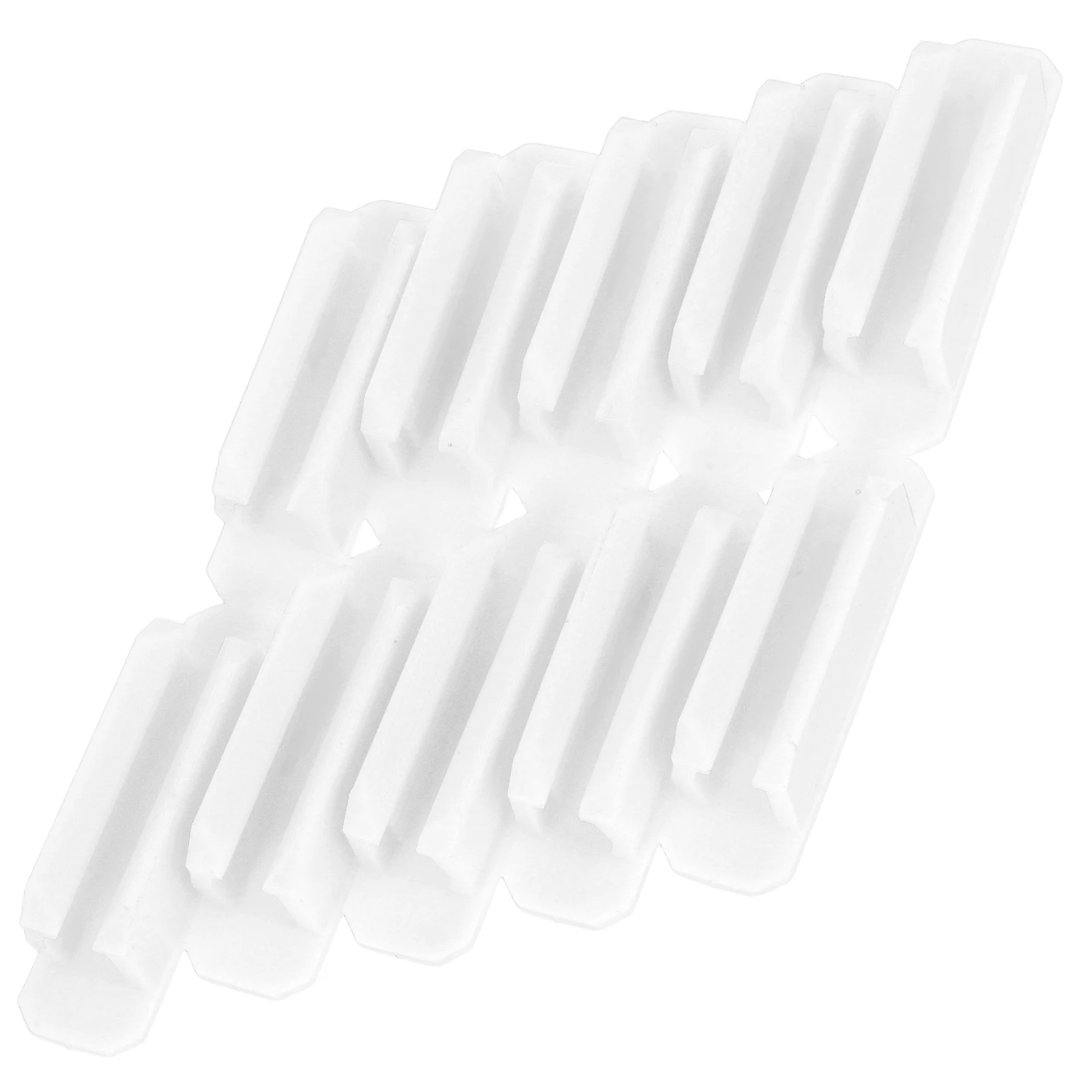

10 Pcs Pen Holders Silicone Set Cilp Marker Clips Adhesive Pencil Stand White Office Supplies
