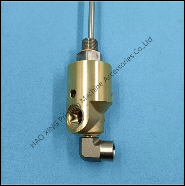 Поворотный клапан для запасных частей печатного оборудования Mitsubishi D3000, медный водяной клапан 3F D3000