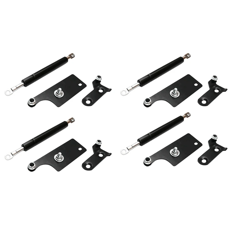 

4Pcs Rear Tailgate Board Slow Down Support Rod Lift Strut Gas Shock Damper For Toyota Hilux GUN125 Revo 2015-2019