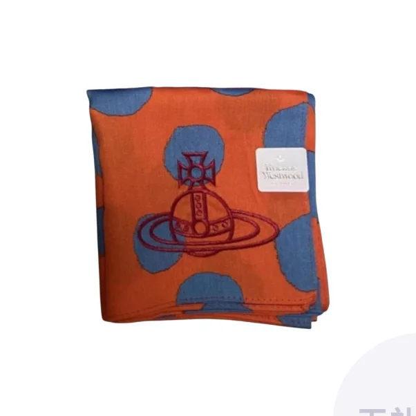 Echarpes-vivienne-westwood-modele-unisexe-bleu-et-orange-vve-25-040