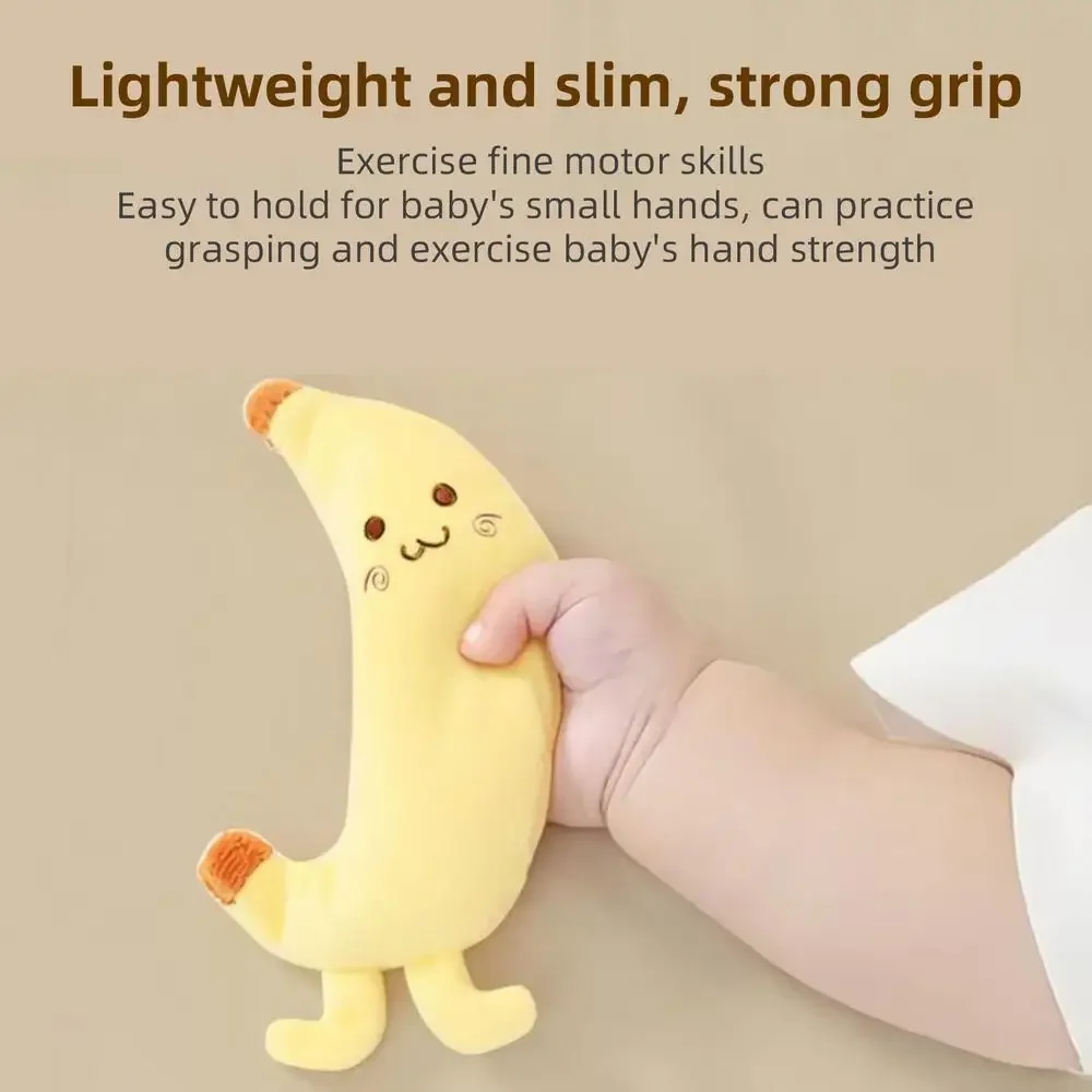 Developmental Hand Grip Toddler Toy Cute Stuffed Carrots Figure Hand Grip Toys Toddler Sleep Soothers Toy for Baby Boys Girls