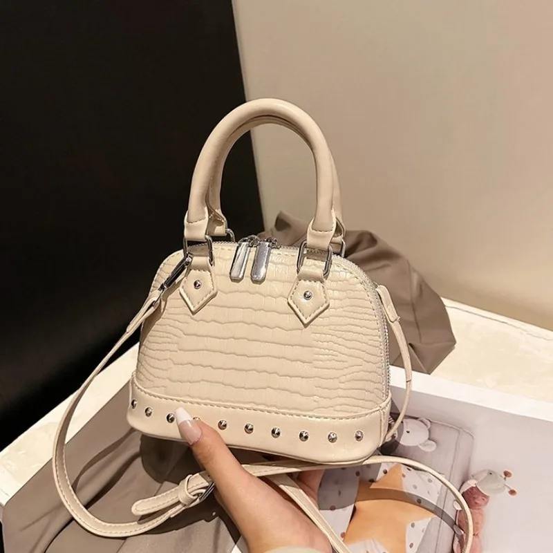 

Luxury Casual Diaper Bag Stylish Original Textured Tote High-End Minimalist Crossbody Handbag for Shopping & Party