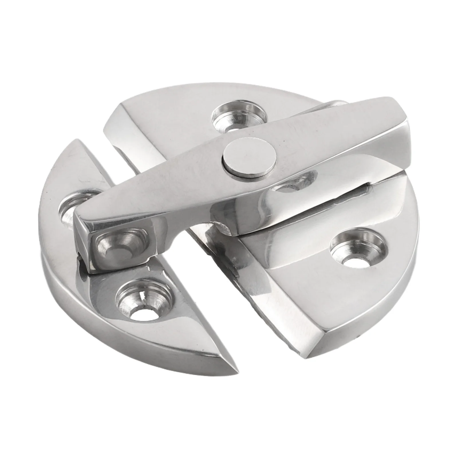 Marine Door Lock 58*53 Mm Stainless Steel Boat Catch 316 Stainless Steel Resistant Easy Installation Marine Door