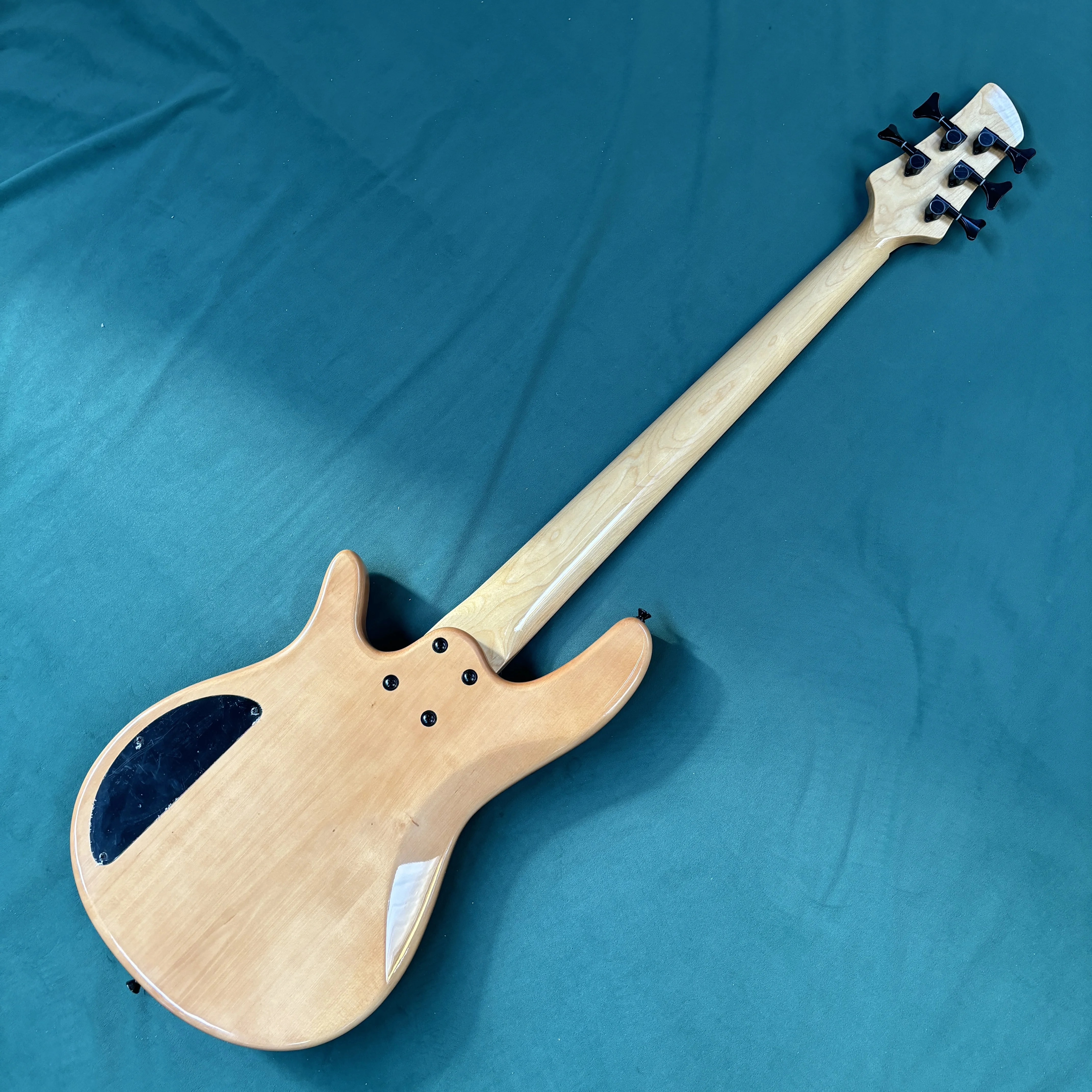 5-string electric bass, yin-yang bass, high gloss, good sound quality, electric guitar, bass