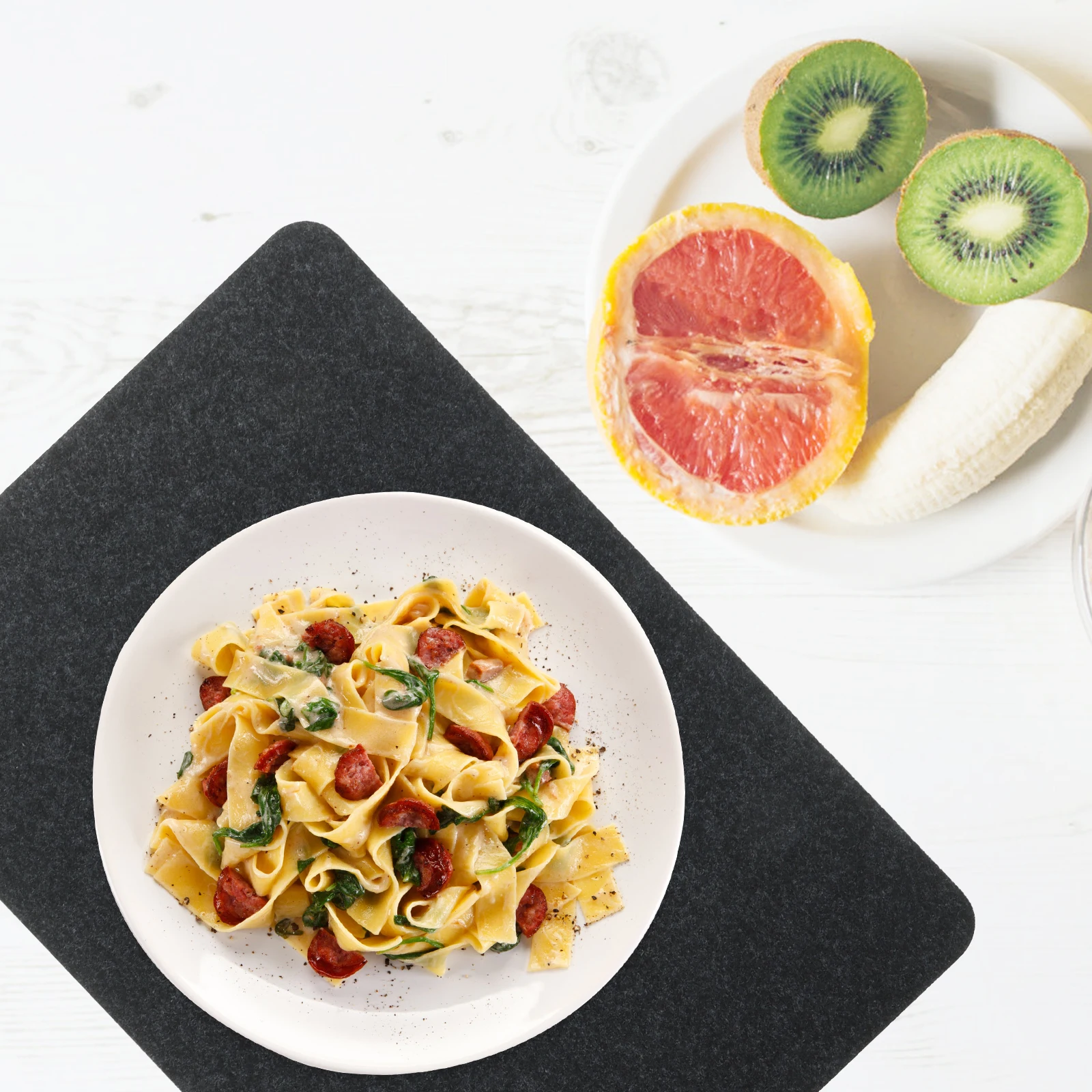 

2Pcs Heat Resistant Mat for Air Fryer Anti Scalding Placemat Silicone Table Protector Heat Protection Mat